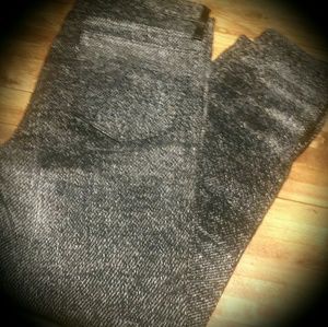 HELMUT LANG Cropped Moto Pants Size 29